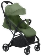 Carucior sport compact cu pliere automata recomandat de la nastere pana la 22 kg Artis Verde, 7 kg