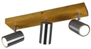Plafoniera rustica 3 becuri GU10 MARLEY 812400307 TRIO