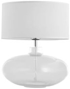 Lampa de masa moderna SEKWANA alb/transparent
