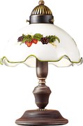 Kolarz 731.73.113 - Lampă de masă NONNA 1xE27/75W/230V vin/căpșuni