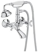 Roca A5A014BC00 - Set pentru cadă CARMEN cu baterie, crom lucios