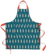 Șorț din bumbac cu model de Crăciun Nutcracker – Catherine Lansfield