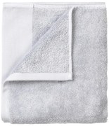 Set 4 prosoape pentru mâini Blomus, 30 x 30 cm, gri deschis