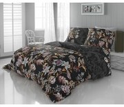 Lenjerie pat din satin Kvalitex Luxury collection Gloria maro