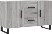 vidaXL Dulap, gri sonoma, 100x36x60 cm, lemn compozit