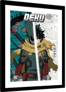 Poster înrămat My Hero Academia - Dark Deku