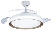 Plafonieră LED cu ventilator Philips LED/35W/230V 5500/4000/2700K auriu + telecomandă