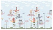 Tapet VLAdiLA Flower houses 520 x 300 cm