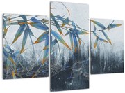 Tablou - Bambus pe perete (90x60 cm)