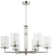 Lustra 6 brate moderna realizata manual Artu Ryfel