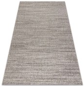 Covor sisal Floorlux 20389 argint si negru melange