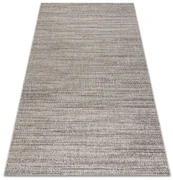 Covor sisal Floorlux 20389 argint si negru melange