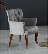 Fotoliu tip berjer, Cafe gri