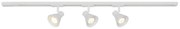 Set, Sina 1 metru Nordlux Link cu 3 Spoturi directionabil Eik alb