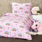 Lenjerie de pat din bumbac pentru copii4Home Rainbow, 140 x 200 cm, 70 x 90 cm, 140 x 200 cm, 70 x 90 cm