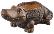 InDecor Ghiveci ceramic pentru flori crocodilRona, 51 x 28 x 21 cm