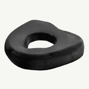 Perna ortopedica antihemoroizi ORTO PROCT memory foam cu gel cooling, fermitate Extra, Negru