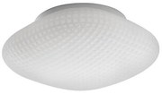 Plafoniera pentru baie moderna IP44 Sens sticla alba NVL-838122