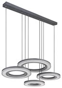 Lustră LED dimabilă pe cablu Globo 67191-80 BLASIUS LED/80W/230V + telecomandă