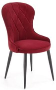 Scaun Bucatarie Si Dining K366 Catifea Bordo