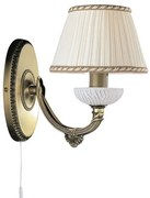 Aplica de perete din alama 1 brat design italian 5400