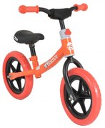 Bicicleta pedagogica fara pedale pentru copii NOVOKIDS™ Happy 2B, Roti 12" inch, 1-5 ani, Maxim 20 kg, Cadru carbon, Roti din spuma cauciucata EVA,