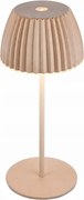 Briloner 7552-011 - Lampă de masă reîncărcabilă pentru exterior, LED cu reglaj al intensității, MINI LED/1,5W/5V IP44