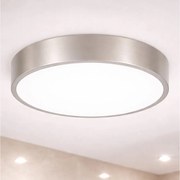 Brilagi - Plafonieră LED pentru baie POOL, 36W, 230V, Ø 40 cm, IP54, crom