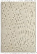 Covor design LUX din lana din Noua Zeelanda, Coralie Ivory 200x300cm