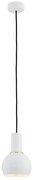 Pendul, Lustra suspendata design minimalist SINES 14cm, alb