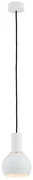 Pendul, Lustra suspendata design minimalist SINES 14cm, alb