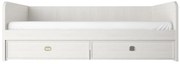 Pat de o persoană 90 cm Marlene 2S (Pin vintage) (cu somieră). 1053037