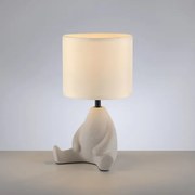 JUST LIGHT 14190-39 - Lampă de masă TED 1xE27/25W/230V, bej