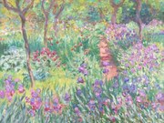 Reproducere The Garden in Giverny, Claude Monet