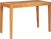 vidaXL Masă de dining Maro 110 x 55 x 76 cm Lemn Solid de Acacia