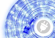 Cablu luminos LED - 480 becuri, 20 m, albastru