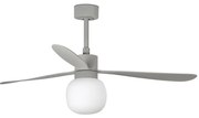 Lustra cu Ventilator si telecomanda AMELIA L BALL LED gri