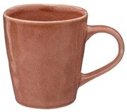 Cana Zoe Coral, ceramica, maro, 350 ml