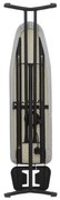 Masa de calcat Onyx, cu priza si prelungitor, metal, 88x42xH140 cm