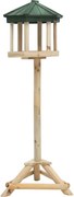 vidaXL Hrănitor pentru păsări vertical, 33x110 cm, lemn masiv de brad