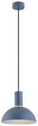 Argon 4221 - Candelabru SINES pe cablu 1xE27/15W/230V, Ø 28 cm, albastru