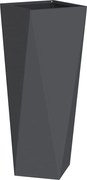 vidaXL Jardinieră Antracit 30 x 30 x 75 cm Oțel