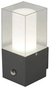 Aplica de perete exterior cu senzor de miscare Outdoor 2581GY SRT