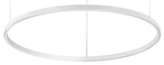 Ideal Lux - Pendul LED pe cablu ORACLE SLIM LED/37W/230V 2700K Ø 70 cm alb