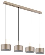Globo 56964-4H - lustră LED pe cablu RAYMOND LED/40W/230V 3000K alamă