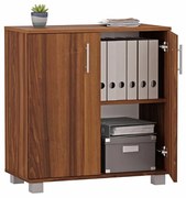 Comodă de birou pentru documente - Nuc