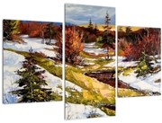 Tablou - Sosirea primăverii (90x60 cm)