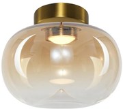 Plafonieră LED VASO LED/4W/230V d. 18 cm auriu/fumuriu