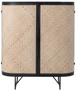 Dulap în culoare naturală din bambus 92x105x36,5 cm Ember – Bloomingville