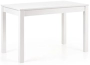 Masa Ksawery alb/alb - L 120 x l 68 x h 76 cm
